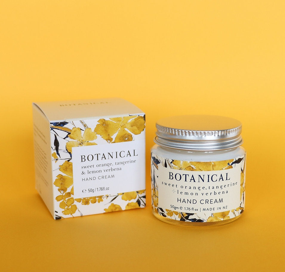 BOTANICAL - Sweet Orange, Tangerine + Lemon Verbena HAND CREAM 60ml