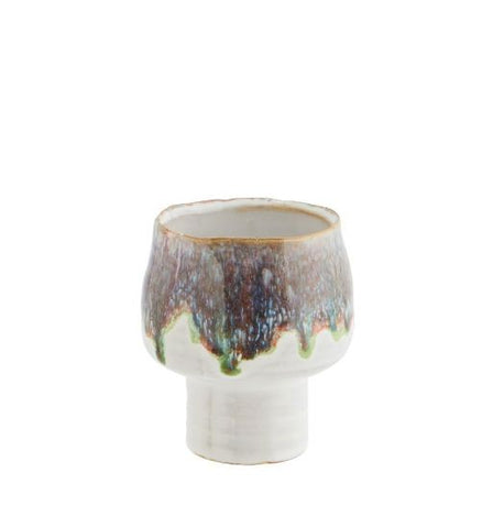 Madam Stoltz - Stoneware Planter Reactive Glaze