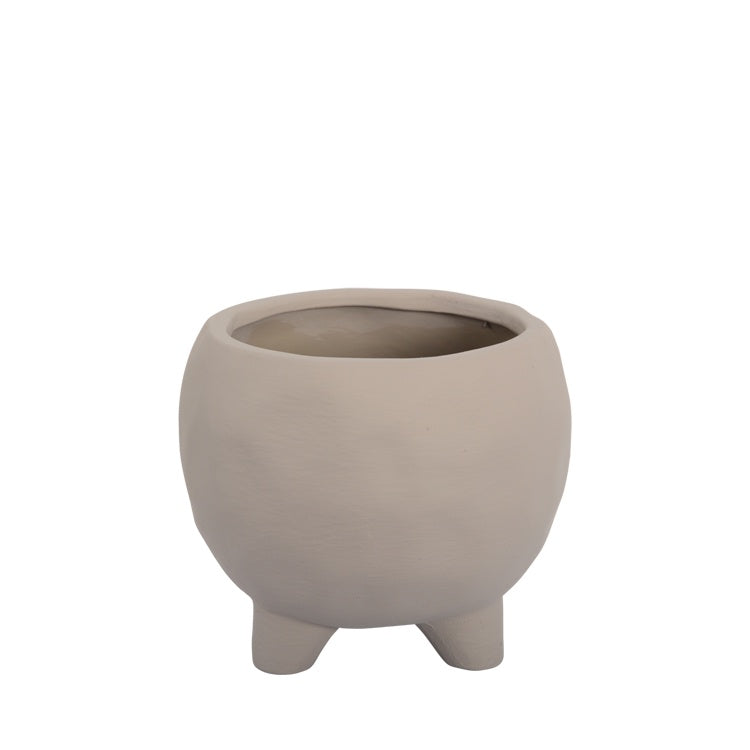 Mabel Planter - Warm Grey